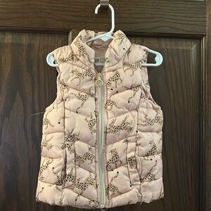 H&M toddler girls puffer vest 3/4T